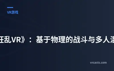 《狂乱VR》：基于物理的战斗与多人混战