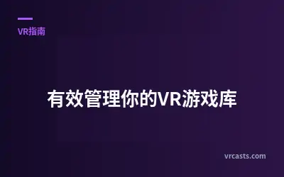 Effectively Managing Your VR Game Library - 指南