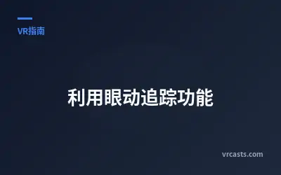 Utilizing Eye Tracking Features - 指南