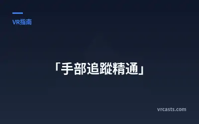 「手部追蹤精通」