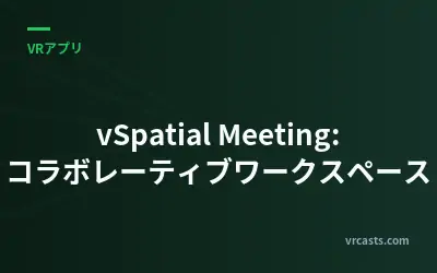 vSpatial Meeting: コラボレーティブワークスペース