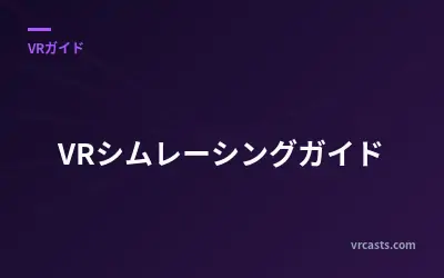 VRシムレーシングガイド