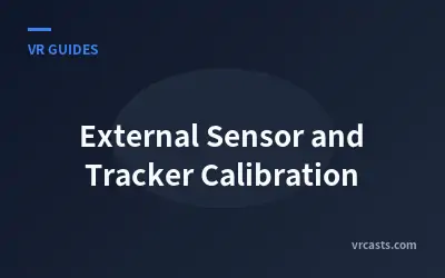 External Sensor and Tracker Calibration