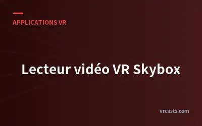 Lecteur vidéo VR Skybox