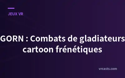 GORN : Combats de gladiateurs cartoon frénétiques