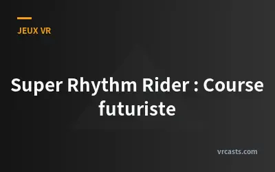 Super Rhythm Rider : Course futuriste