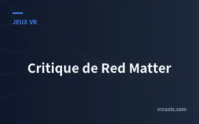 Critique de Red Matter