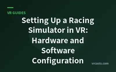 Setting Up a Racing Simulator in VR: Hardware and Software Configuration