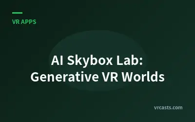 AI Skybox Lab: Generative VR Worlds