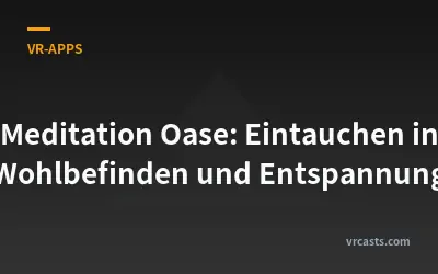 Meditation Oase: Eintauchen in Wohlbefinden und Entspannung