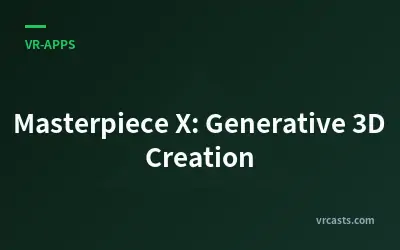 Meisterwerk X: Generative 3D-Erstellung