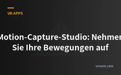 Motion-Capture-Studio: Nehmen Sie Ihre Bewegungen auf