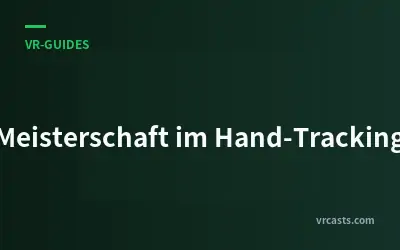 Meisterschaft im Hand-Tracking
