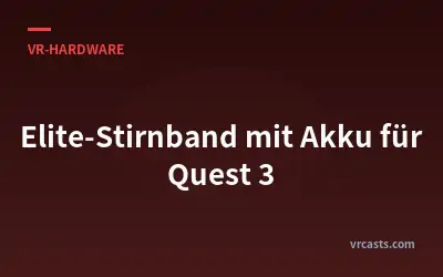 Elite-Stirnband mit Akku für Quest 3