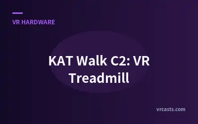 KAT Walk C2: VR Treadmill