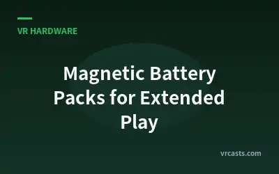 Magnetic Battery Packs for Extended Play