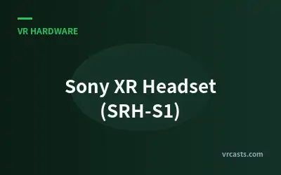 Sony XR Headset (SRH-S1)
