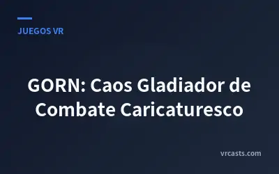 GORN: Caos Gladiador de Combate Caricaturesco