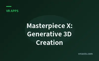 Masterpiece X: Generative 3D Creation