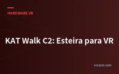 KAT Walk C2: Esteira para VR