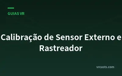 Calibração de Sensor Externo e Rastreador