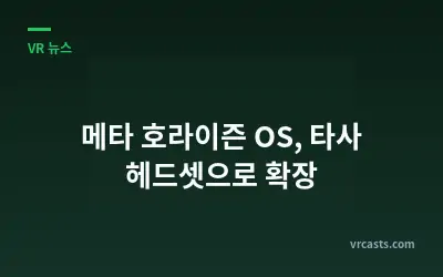 메타 호라이즌 OS, 타사 헤드셋으로 확장