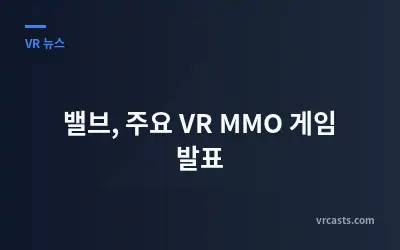밸브, 주요 VR MMO 게임 발표