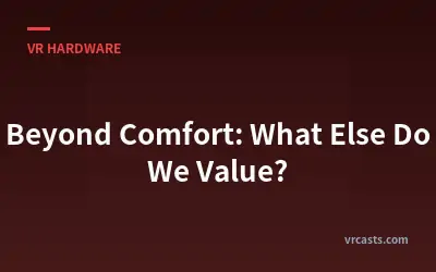 Beyond Comfort: What Else Do We Value?