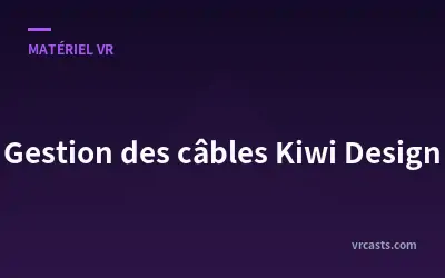 Gestion des câbles Kiwi Design