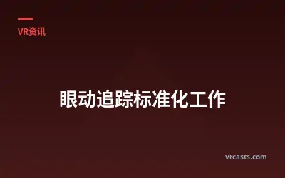 眼动追踪标准化工作